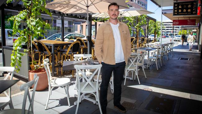 Jack & Jill's Bar and Restaurant owner Tom McLean. Picture: Emma Brasier