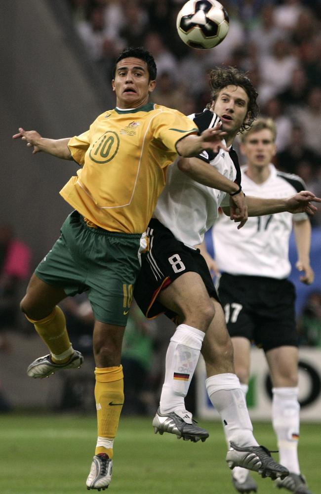 A young Tim Cahill against Germany 12 years ago