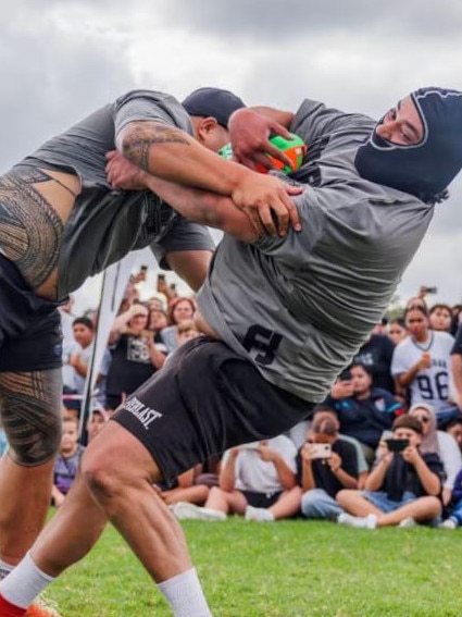 The run it straight trend has taken social media by storm. Image: Supplied