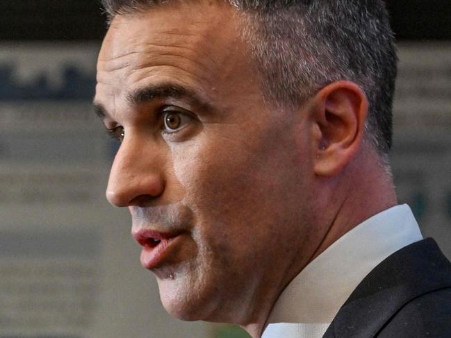 ADELAIDE, AUSTRALIA - NewsWire Photos MAY 8, 2024: Premier Peter Malinauskas makes a funding announcement for Artificial Intelligence at the Australian Institute of Machine Learning. Picture: NCA NewsWire / Brenton Edwards
