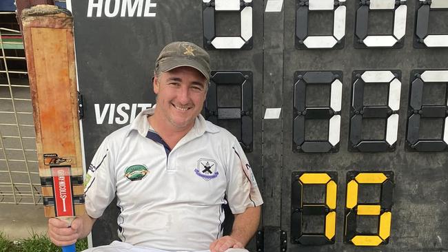 Kevin Craddock hit an unbeaten 175 for Kilmore. Photo: Facebook.