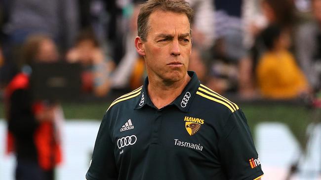 Alastair Clarkson is coaching his 13th season at Hawthorn. Picture: Wayne Ludbey