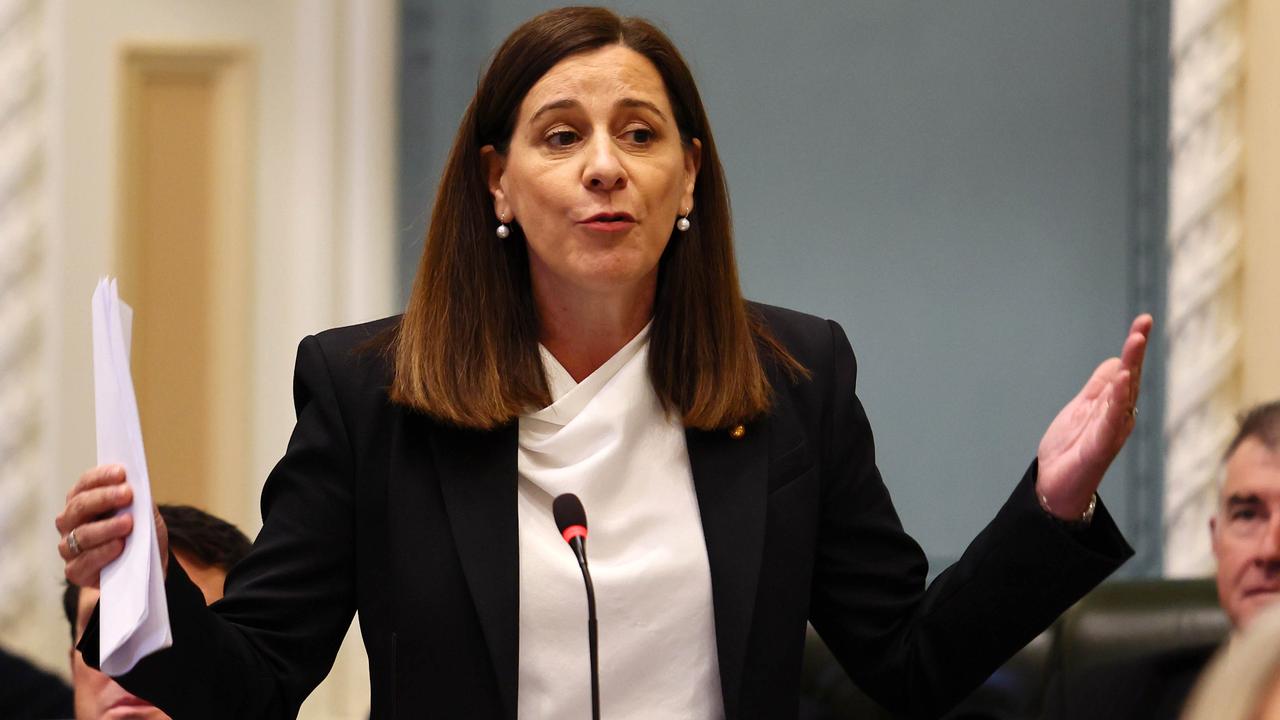 Attorney-General Deb Frecklington in Question Time on Tuesday. Picture: Tertius Pickard/NCA NewsWire