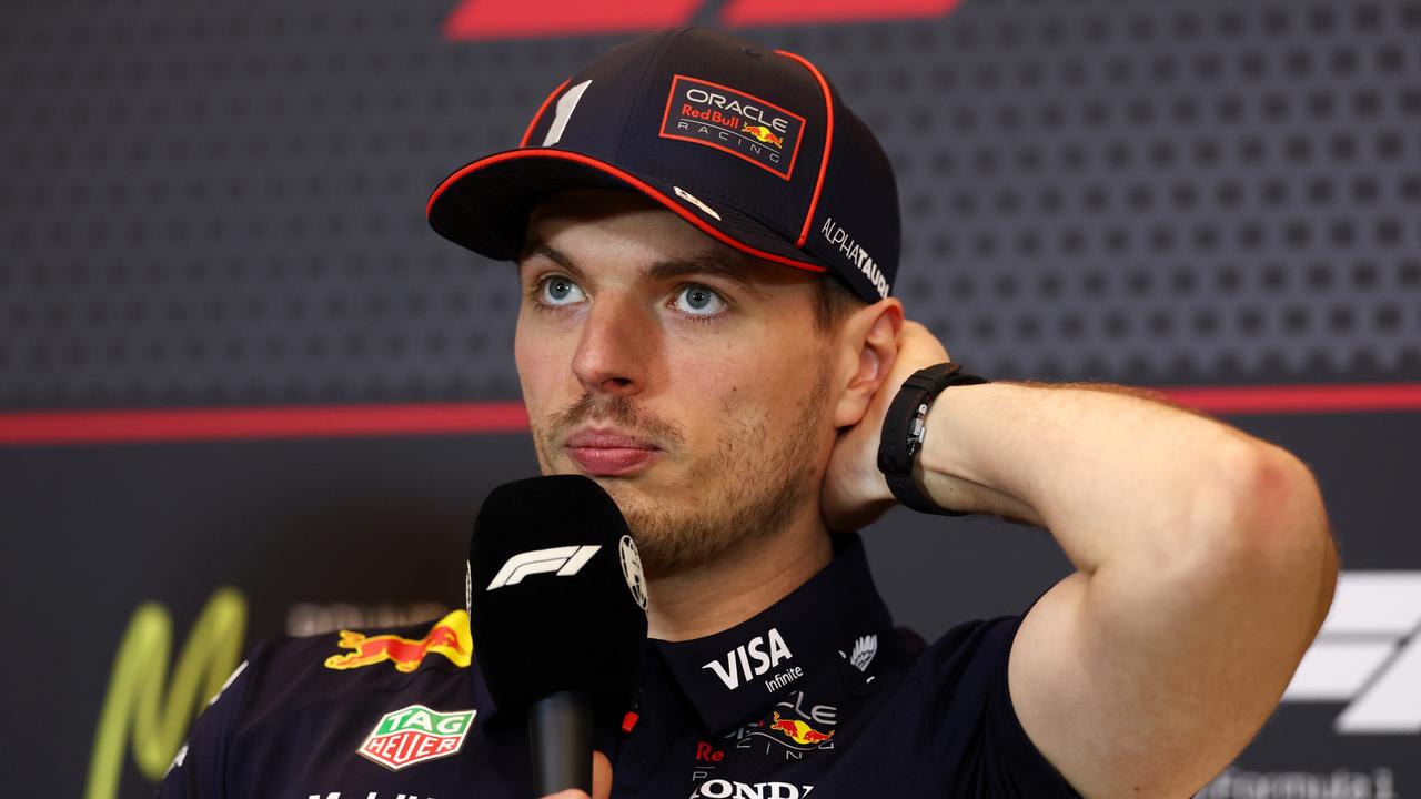 Max Verstappen stayed at home instead of going to the movie. (Photo by Clive Rose/Getty Images)