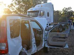 TRAFFIC COLLISION: The crash left three elderly people injured. Picture: Tessa Flemming