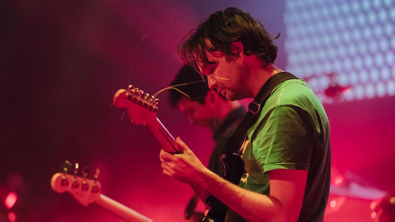 Mikey Young of Total Control laying down the licks law at Sydney Opera House.