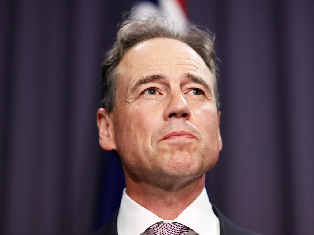 Health Minister Greg Hunt said ‘the government does not intend to purchase any further adenovirus vaccines at this time’. Picture: NCA NewsWire/Gary Ramage