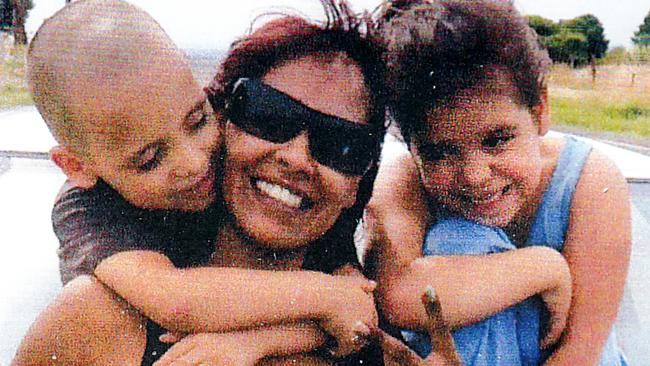 Korey Lee Mitchell, Adeline Yvette Wilson-Rigney and Amber Rose Rigney.