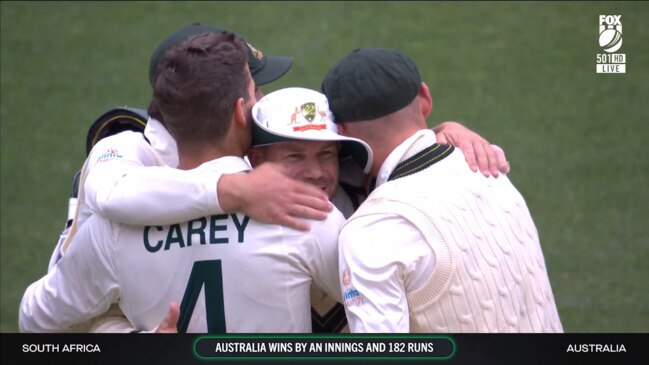 Australia wins the Boxing Day Test... and the series!