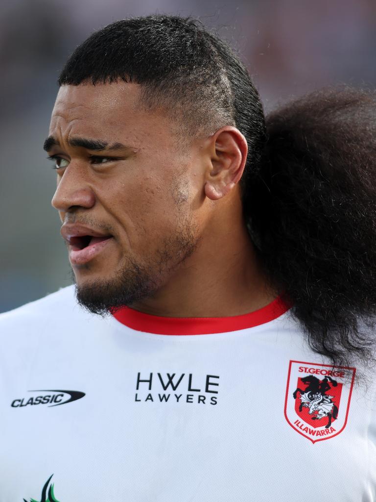 St. George Illawarra Dragons player Moses Suli told the inquest he saw his teammate screaming after he collapsed. Picture: NRL Photos