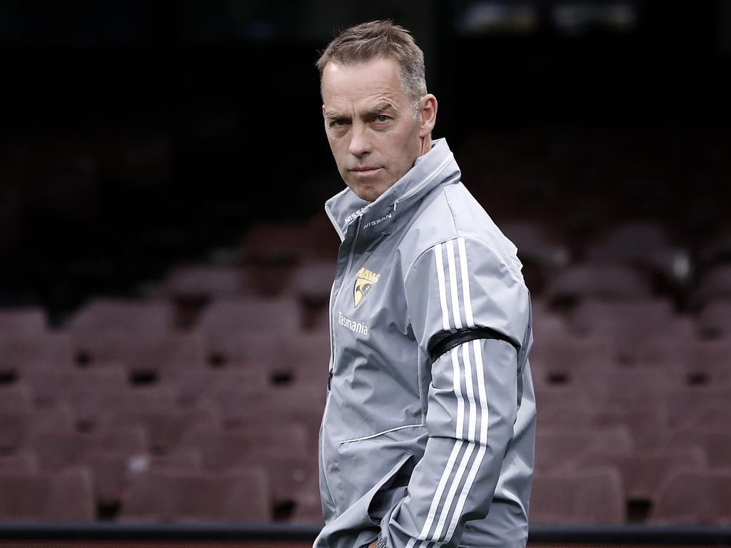 Alastair Clarkson isn’t ready to blow the joint up and rebuild from scratch.