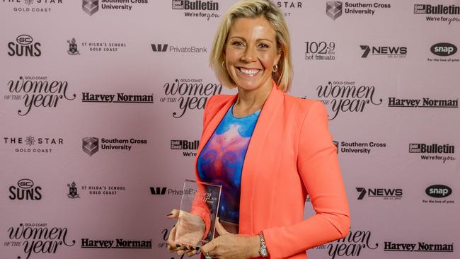 Larissa Rose at the Celebratory lunch for the 2020 Harvey Norman Gold Coast Women of the Year winners in the Ocean View Room at The Island Gold Coast, Surfers Paradise. Picture: Jerad Williams