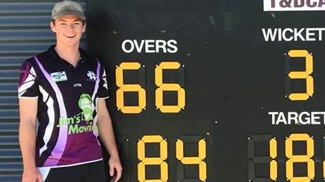 Ewan Williams is playing for Traralgon in Country Week. Picture: Traralgon Rovers Cricket Club