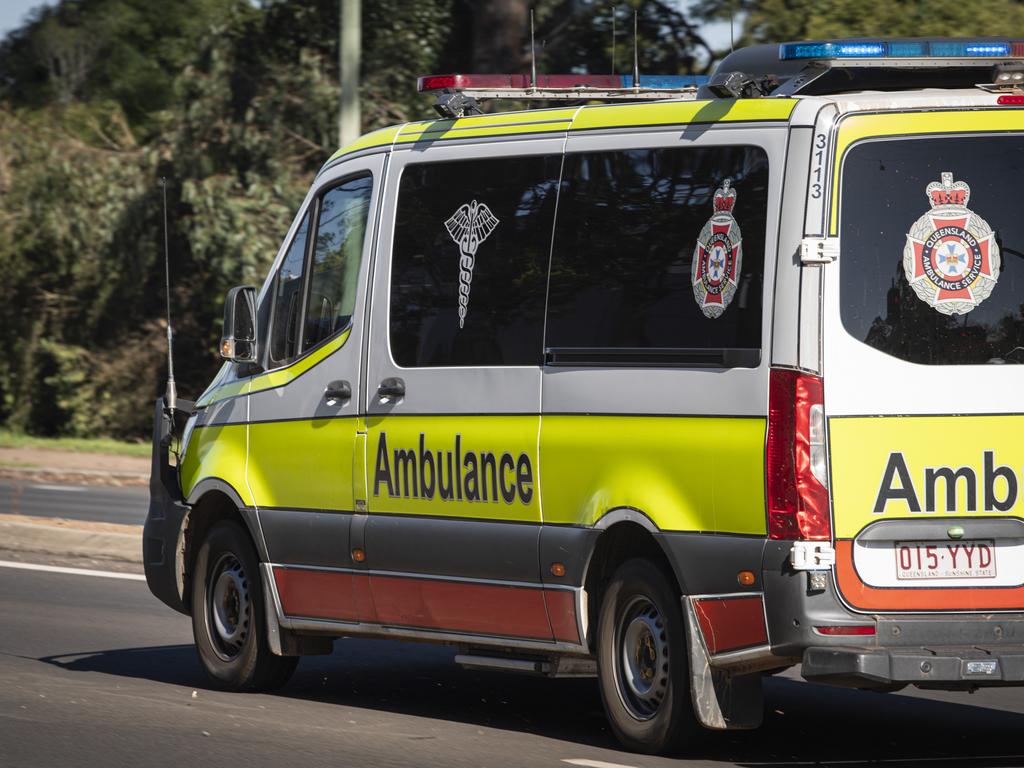 A car and a truck have collided on Princhester Bridge in Kunwarara and blocked the road just after 8.00am.