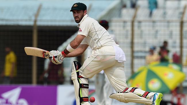 Glenn Maxwell is confident of a Test recall. Picture: AFP