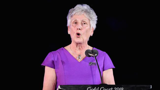 President of the Commonwealth Games Federation Louise Martin. (Photo by Quinn Rooney/Getty Images)