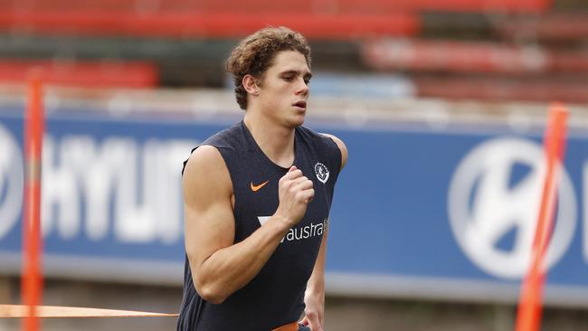 Charlie Curnow will miss the start of 2020. Picture: AAP Image