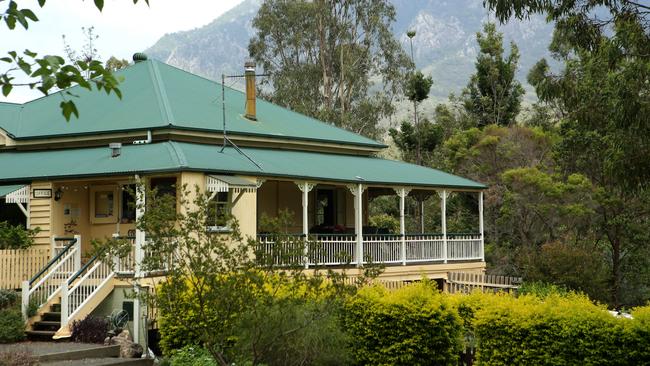 Mt Barney Lodge and campsite. Pic Jono Searle.