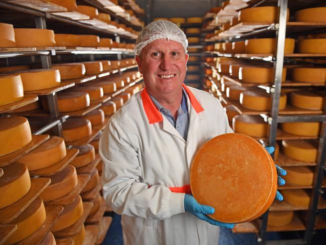 19/09/18 - SA food icons - Beston Global foods cheesemaker Paul Connolly. Picture: Tom Huntley