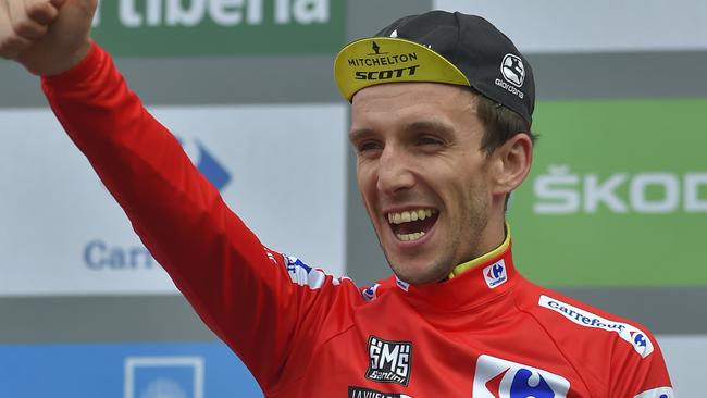 Simon Yates won the Vuelta a Espana. Picture: AFP