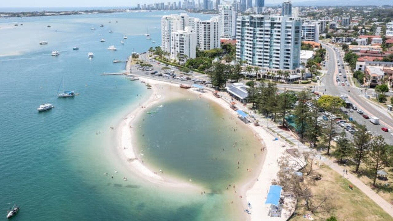 The Brisbane 2032 triathlon events will be held at the Gold Coast Broadwater.