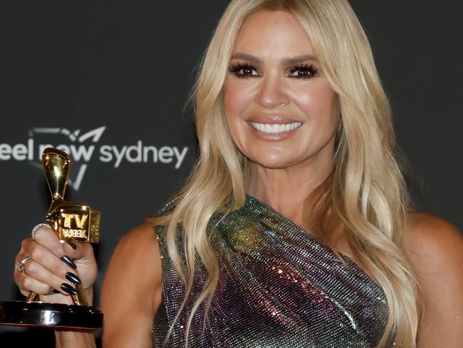 SYDNEY, AUSTRALIA - JULY 30: Sonia Kruger wins the Gold Logie Award on July 30, 2023 in Sydney, Australia. (Photo by Sam Tabone/Getty Images)