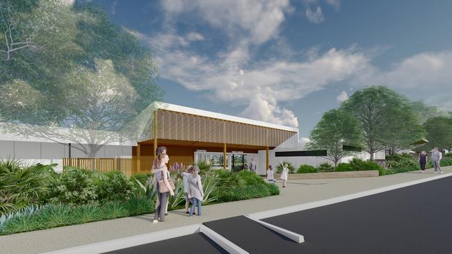 An impression of what the new Beenleigh Aquatic centre will look like after the liveability upgrade. Images: Supplied