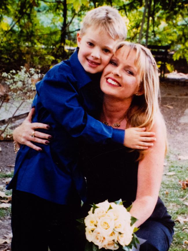 An early photo of Bailey Williams with mum Wendy-Jayne Williams. Picture: supplied