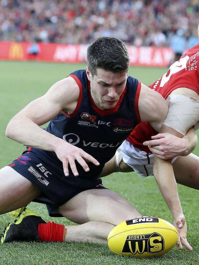 Ben Jefferies during the 2018 grand final. Picture: Sarah Reed