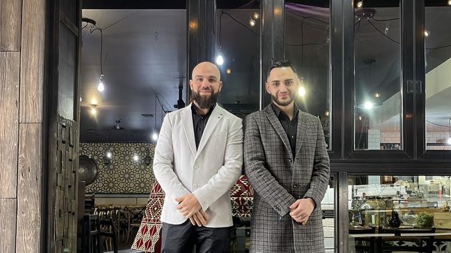 La Shish Guildford's Mostapha Awick and Hussain Zaineddine.