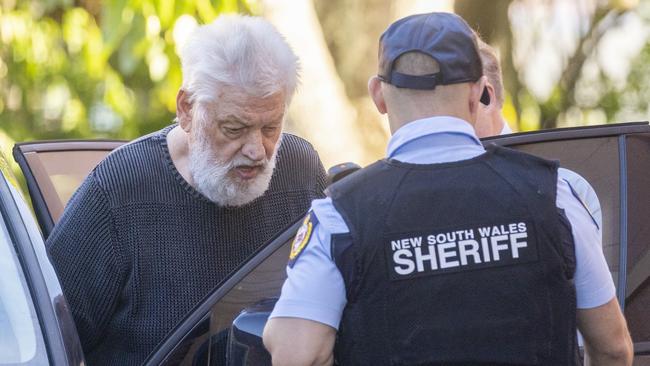 Ric Blum at Lismore Local Court for the Marion Barter inquest.