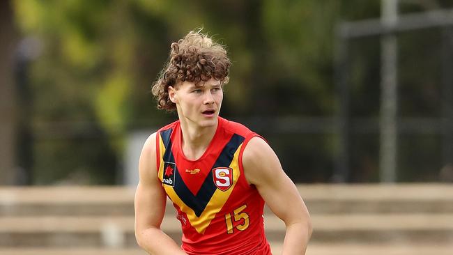 Jaiden Magor landed at the Swans. Picture: Getty Images