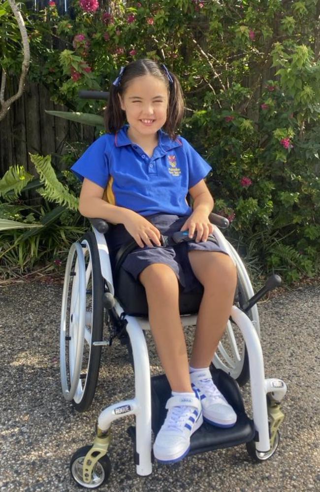 Daisy Doherty, of Noosa Heads, goes viral dancing in wheelchair at ...