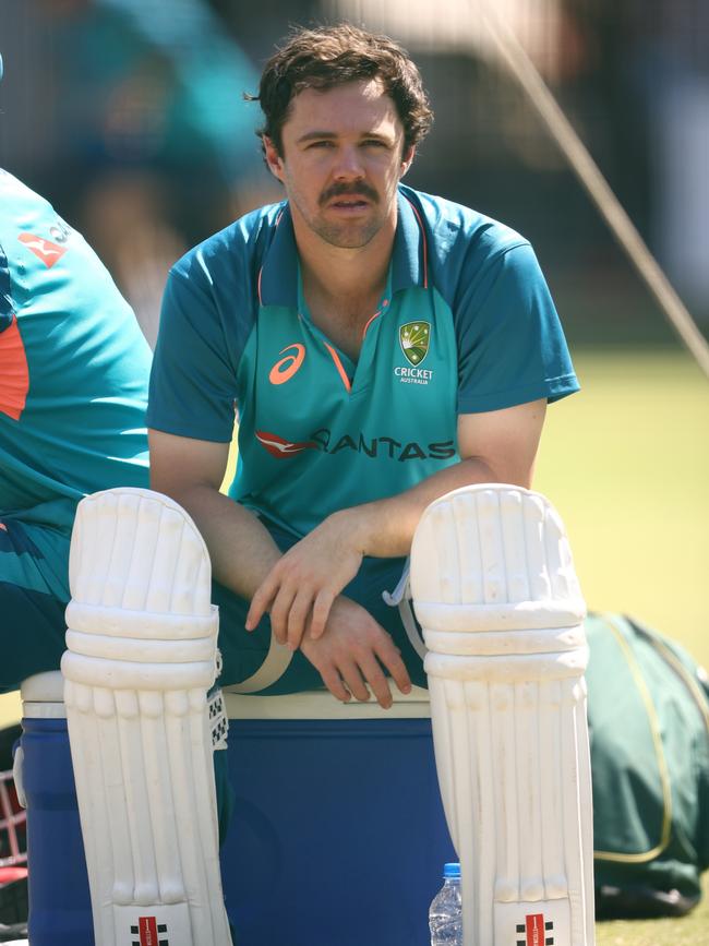 Travis Head after being left out of the Test team in India in 2023. (Photo by Robert Cianflone/Getty Images)