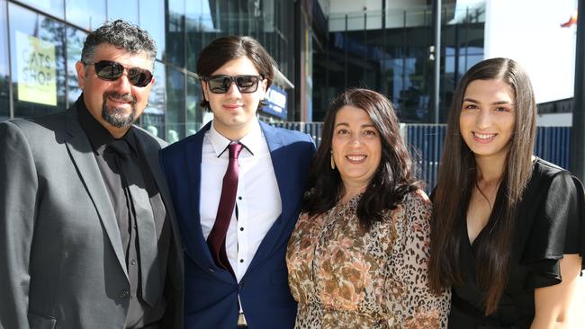 St Joseph’s College 2021 graduation ceremony. Picture: Mike Dugdale