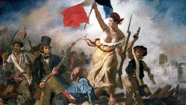 Liberty Leading the People by Eugene Delacroix, 1830.