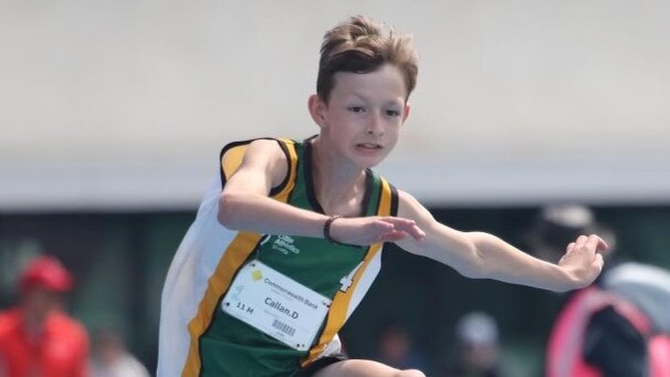 Callum Duffy. Picture: Sandringham Little Athletics.