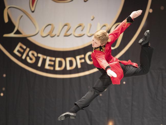 Southern Tasmanian Dancing Eisteddfod, Beach Thornton (HOD) during the 12 Years Jazz Solo at Wrest Point. Picture: Chris Kidd