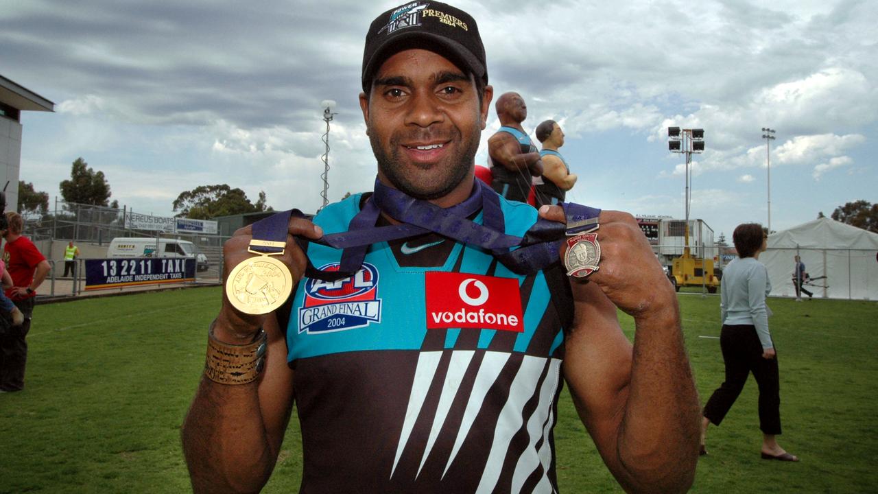 Byron Pickett won a Norm Smith Medal with Port Adelaide. Picture: Ben Searcy