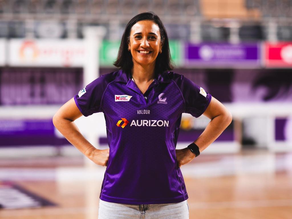 New Queensland Firebirds coach Kiri Wills had attempted to recruit Mary Cholhok while coaching in the ANZ Premiership in New Zealand. Picture: Trent Schwarz/Netball Queensland