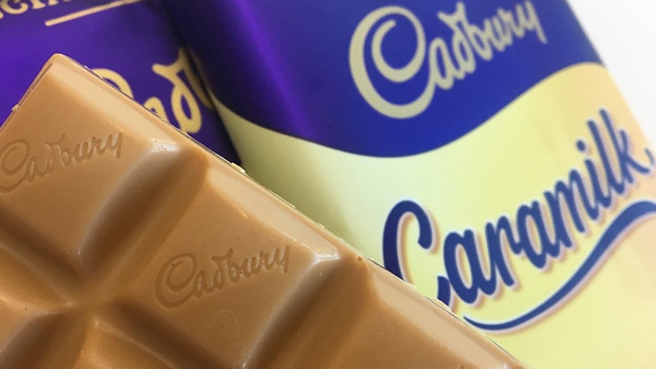 Cadbury Caramilk bars were a big success with customers.