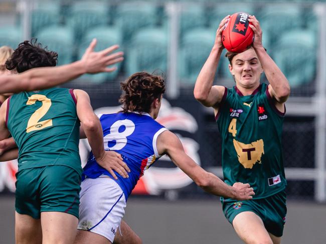 Wynyard’s Geordie Payne performed strongly at the State AFL Combine. Picture: Linda Higginson