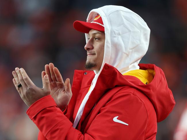 Having already secured the AFC’s #1 seed, Patrick Mahomes and a host of star Chiefs rested. Picture: Matthew Stockman/Getty Images