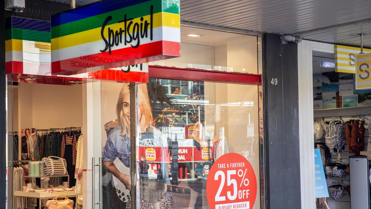 Sportsgirl, owned by Sussan, is also keeping some of its branches closed.