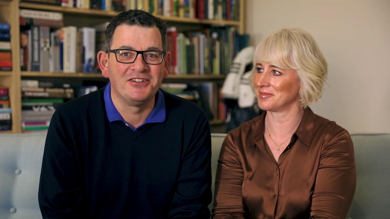 Daniel Andrews and wife Catherine.