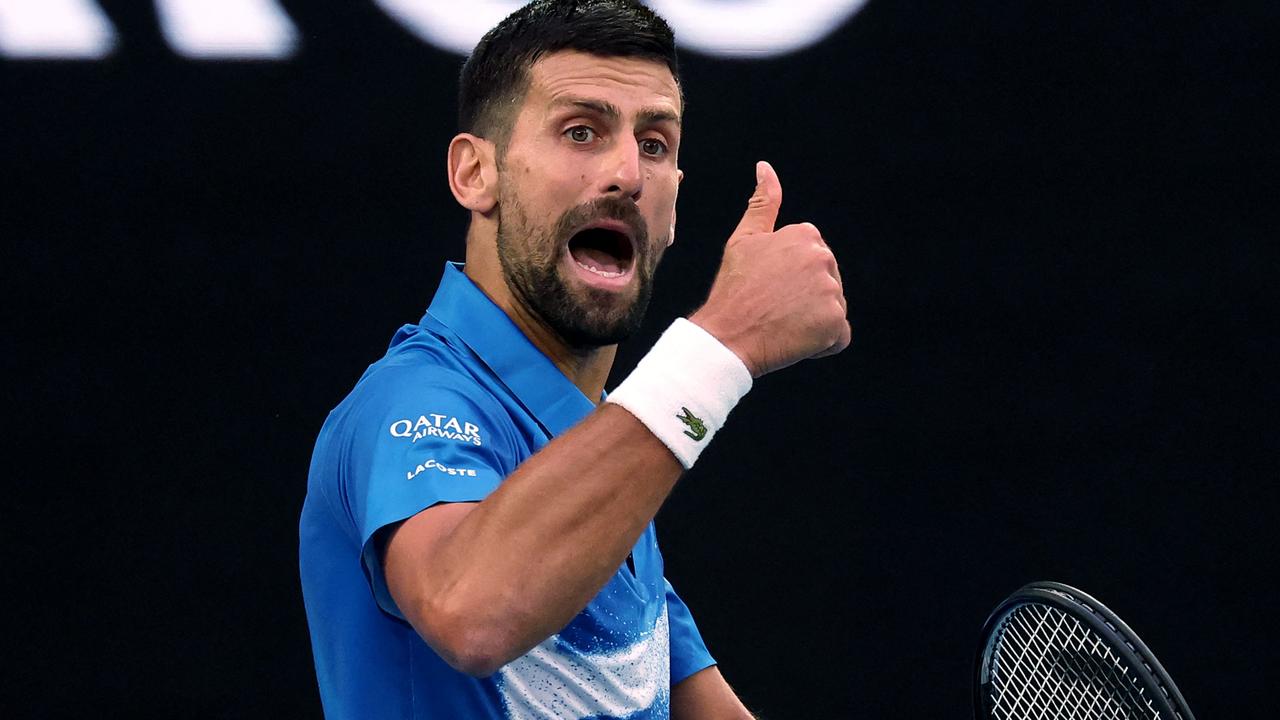 Novak Djokovic has never completely had the love and adoration of Aussie fans. (Photo by DAVID GRAY / AFP)