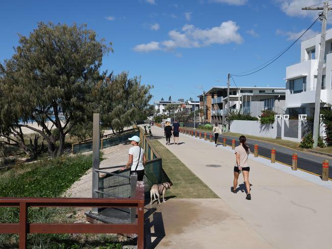 A section of the Oceanway at Tugun. Picture: Glenn Hampson.