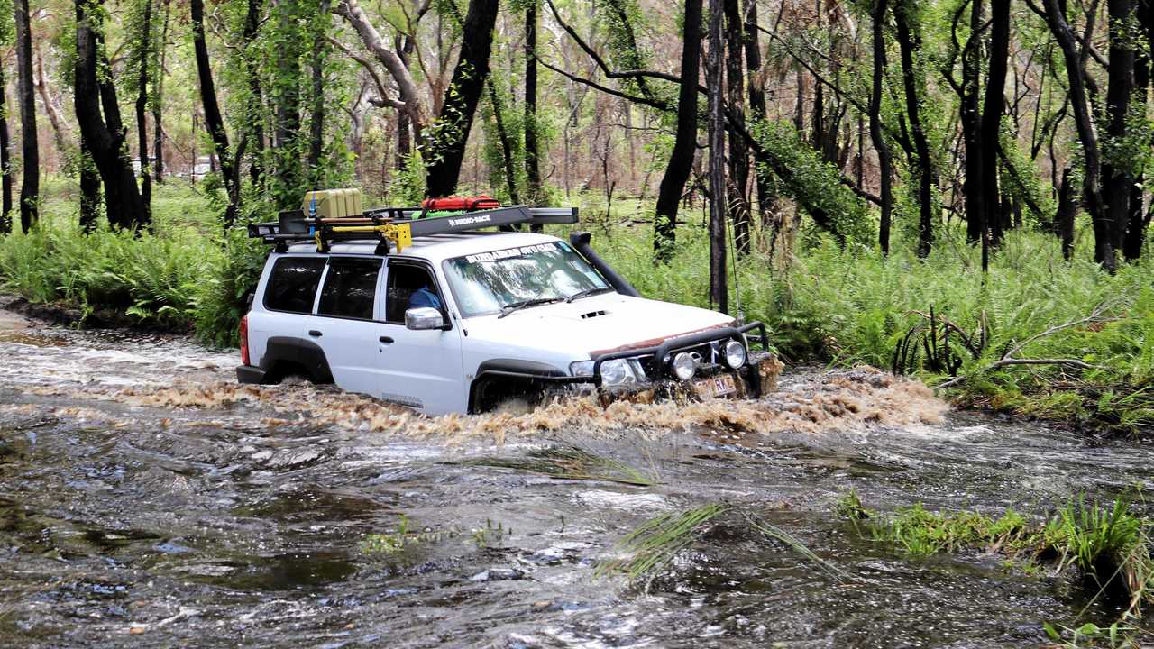 Four-wheel drives tackle rocky bypass | The Courier Mail