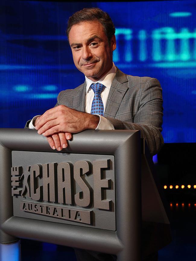 Andrew O’Keefe host The Chase for Channel Seven. Picture: Ian Currie