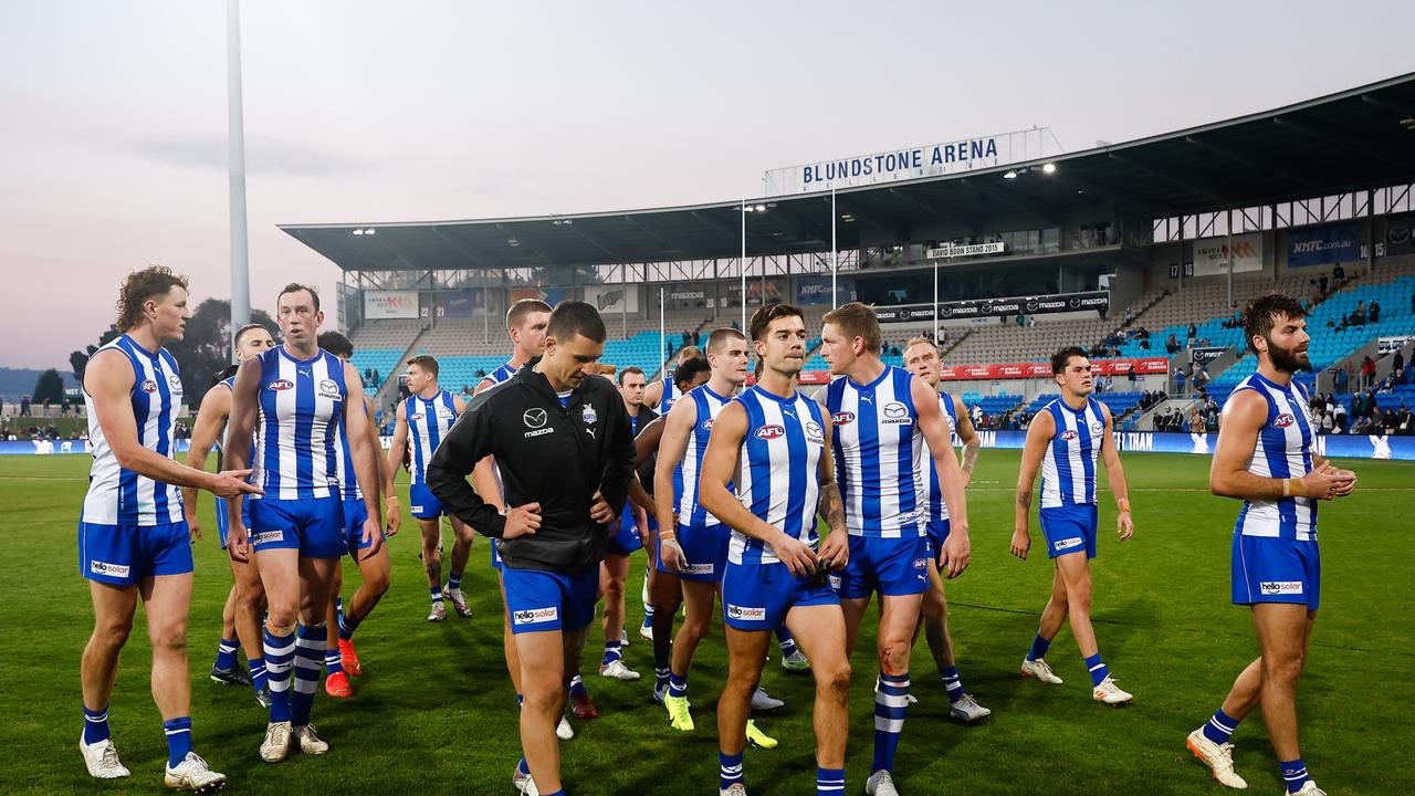 North Melbourne left with four injuries in loss to Port Adelaide